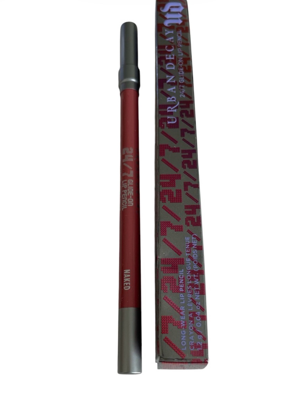 Urban Decay 24/7 NAKED Glide On Long Wear Lip Pencil Full size New In Box